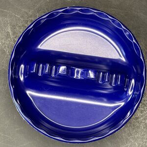 Ges-line Bakelite 331 Blue Art Deco Ashtray Made in USA Retro MCM VINTAGE